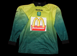 maillot de sporting cp gardien 2000-2001 pas cher