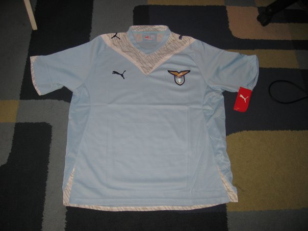 maillot de ss lazio domicile 2009-2010 rétro