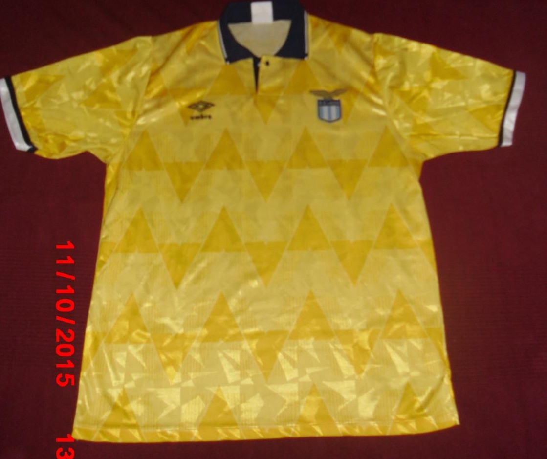 maillot de ss lazio exterieur 1989-1991 rétro