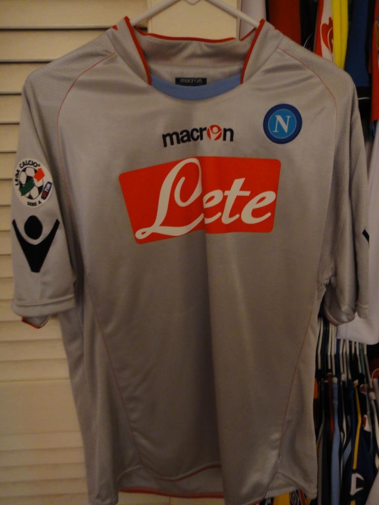 maillot de ssc naples third 2009-2010 rétro