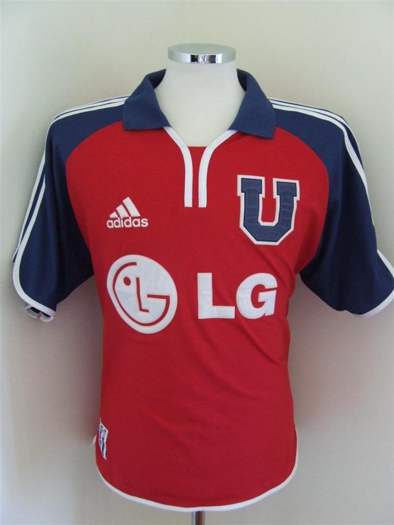 maillot de universidad de chile exterieur 2001-2002 rétro