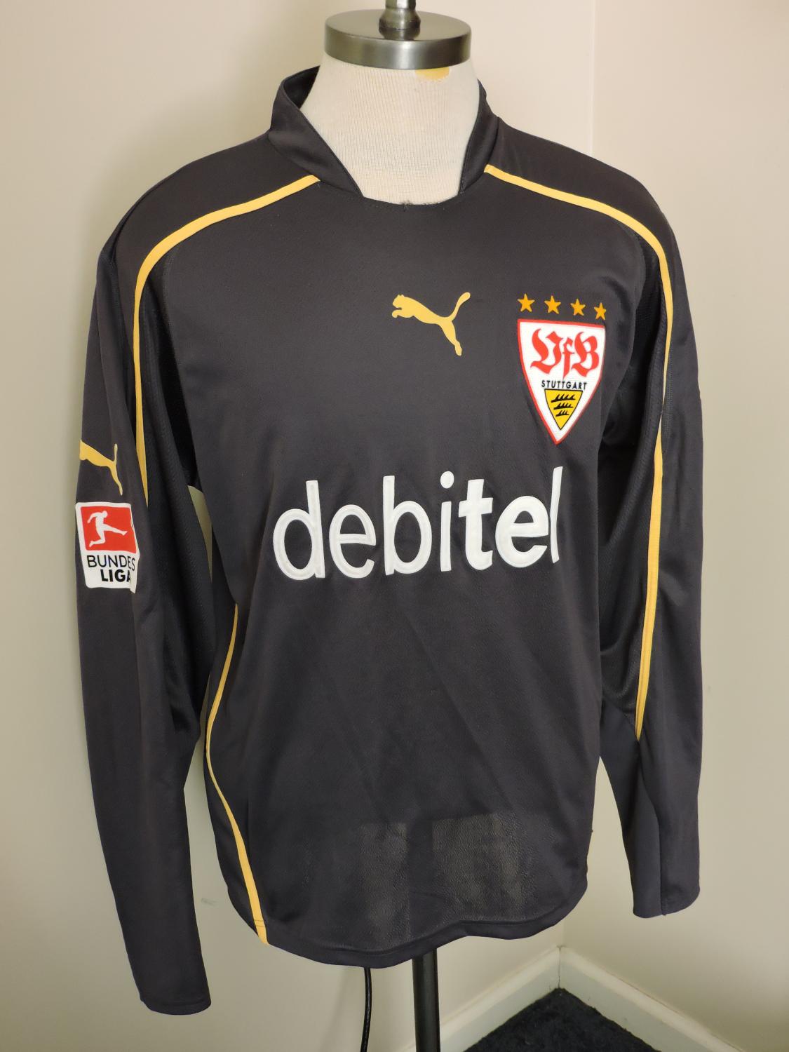 maillot de vfb stuttgart gardien 2005 rétro