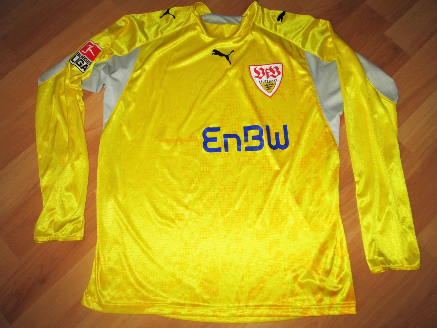 maillot de vfb stuttgart gardien 2006-2008 rétro