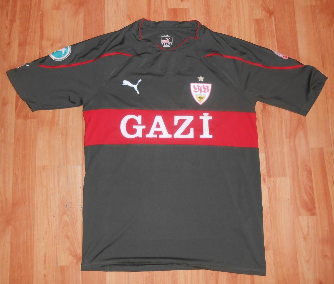 maillot de vfb stuttgart third 2010-2012 rétro