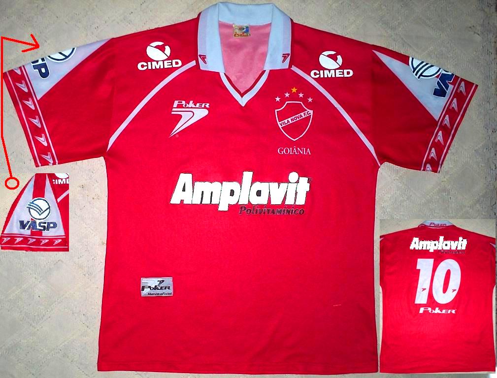 maillot de vila nova domicile 2003-2004 rétro