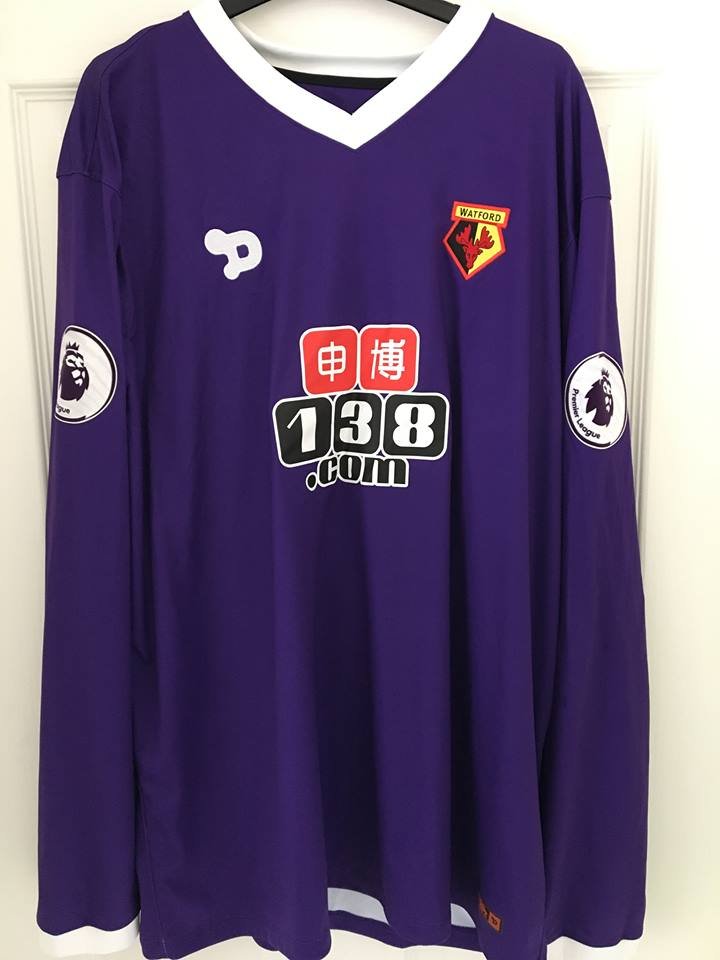 maillot de watford fc gardien 2016-2017 pas cher