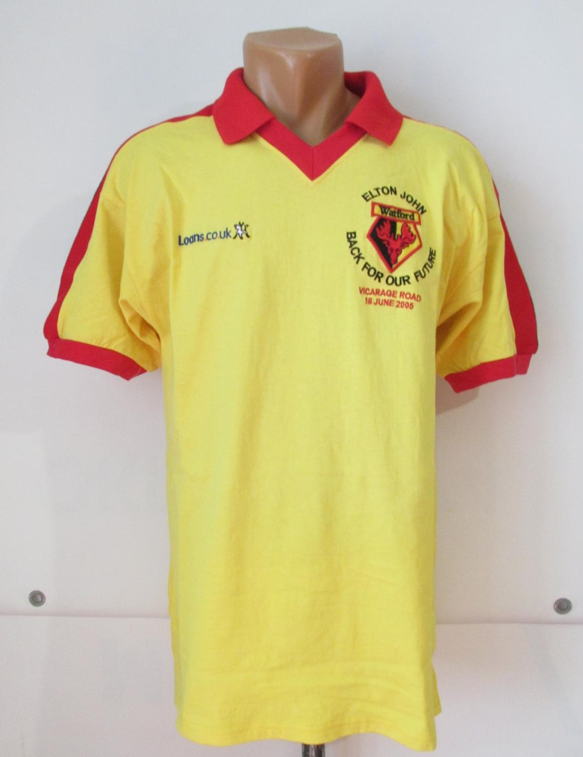 maillot de watford fc réplique 2005 pas cher