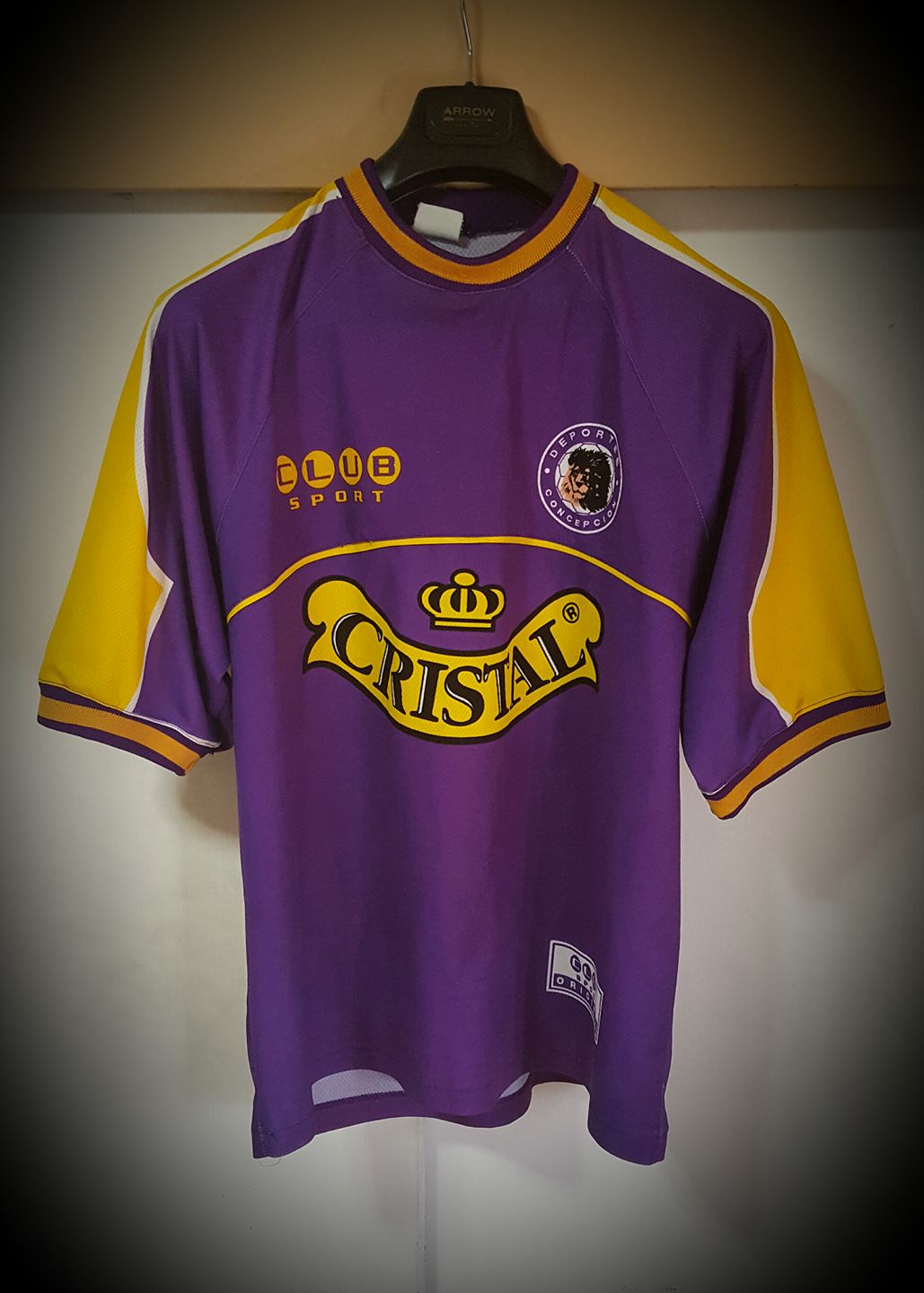 maillot deportes concepción domicile 2001 rétro