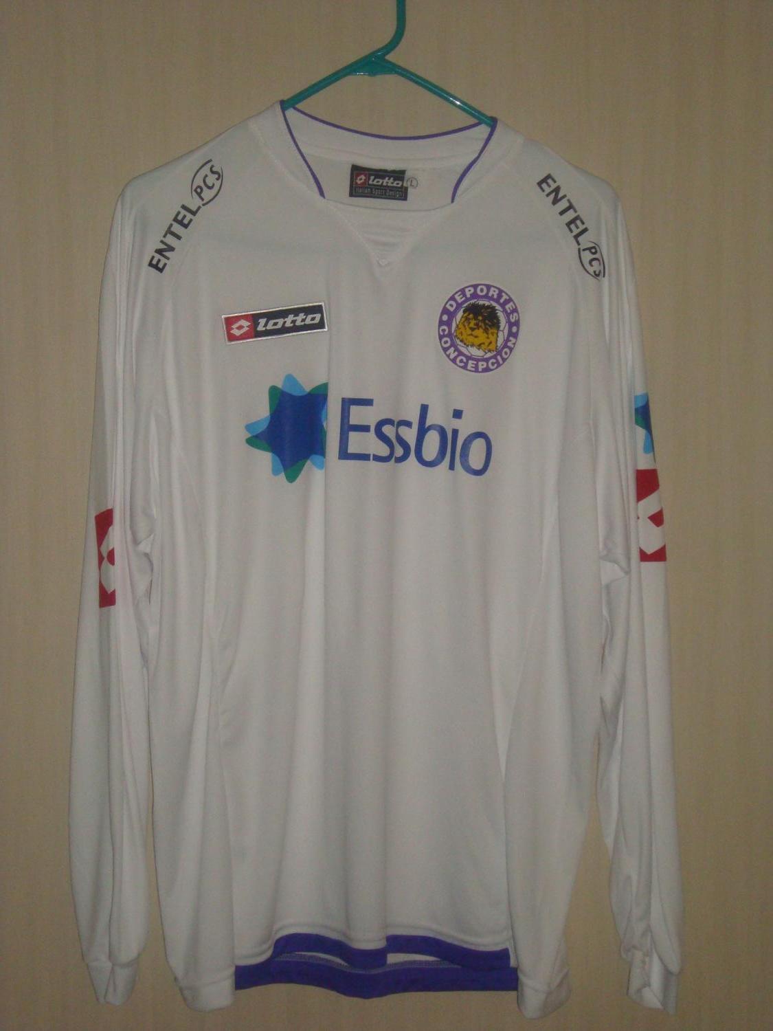 maillot deportes concepción exterieur 2009 rétro