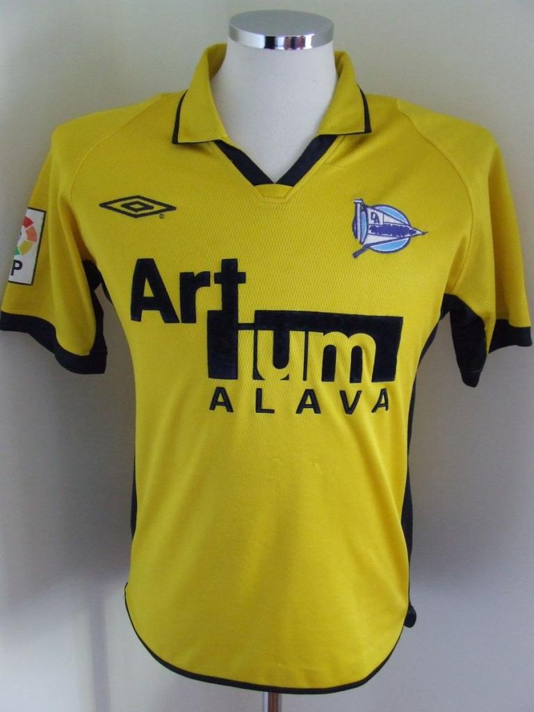 maillot deportivo alavés exterieur 2002-2003 rétro