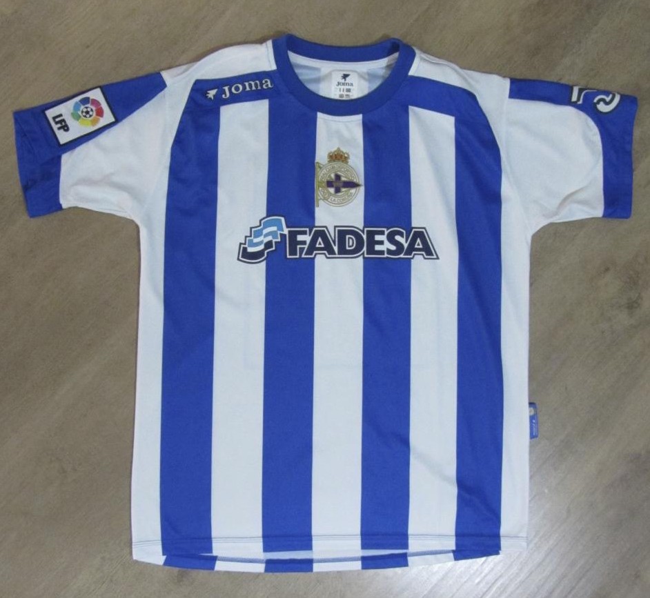 maillot deportivo la corogne domicile 2005-2006 rétro