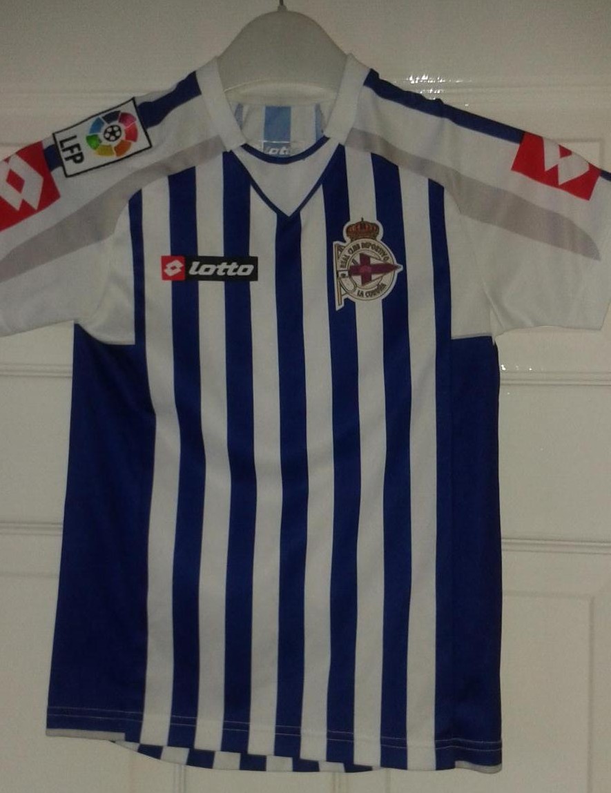 maillot deportivo la corogne domicile 2010-2011 pas cher