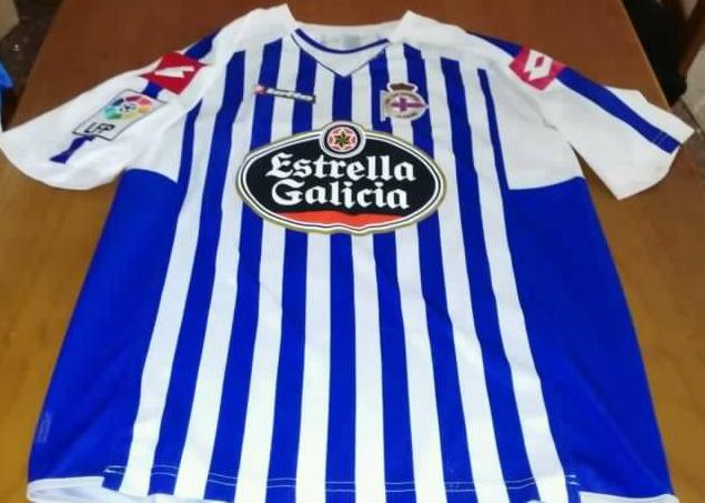 maillot deportivo la corogne domicile 2010-2011 rétro