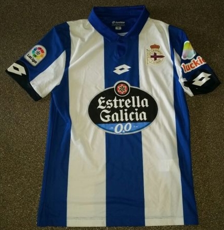 maillot deportivo la corogne domicile 2016-2017 rétro