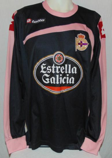 maillot deportivo la corogne gardien 2009-2010 rétro