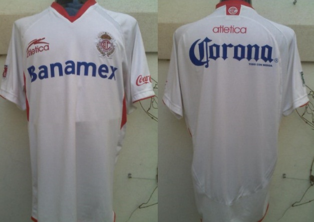 maillot deportivo toluca exterieur 2009-2010 rétro