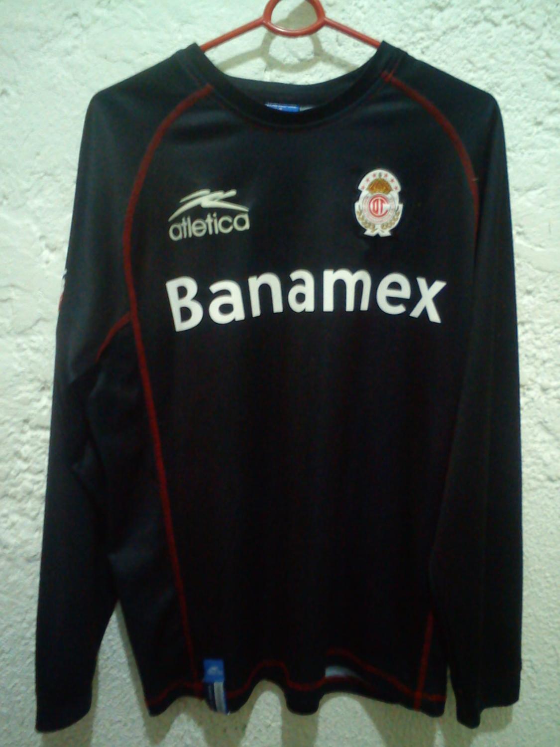 maillot deportivo toluca gardien 2002-2003 pas cher