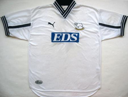 maillot derby county fc domicile 1999-2001 pas cher