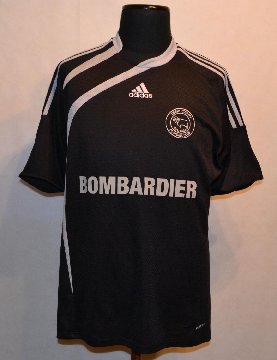 maillot derby county fc exterieur 2009-2010 rétro