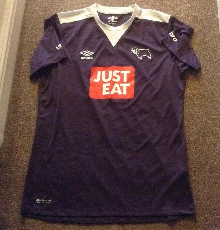 maillot derby county fc exterieur 2015-2016 rétro