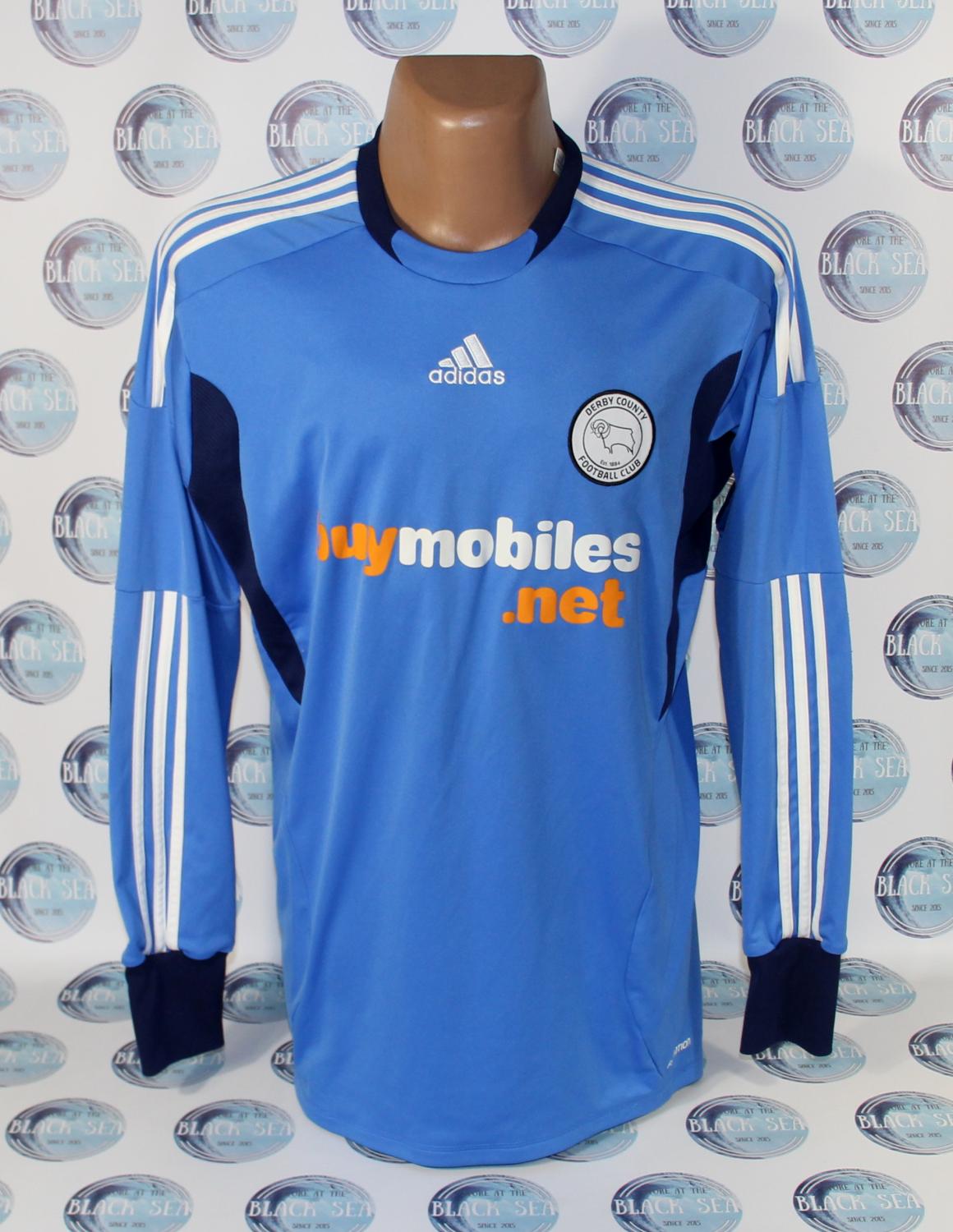 maillot derby county fc gardien 2011-2012 rétro