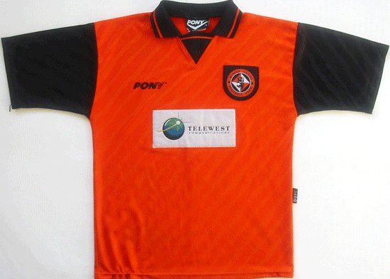 maillot dundee united domicile 1996-1997 rétro