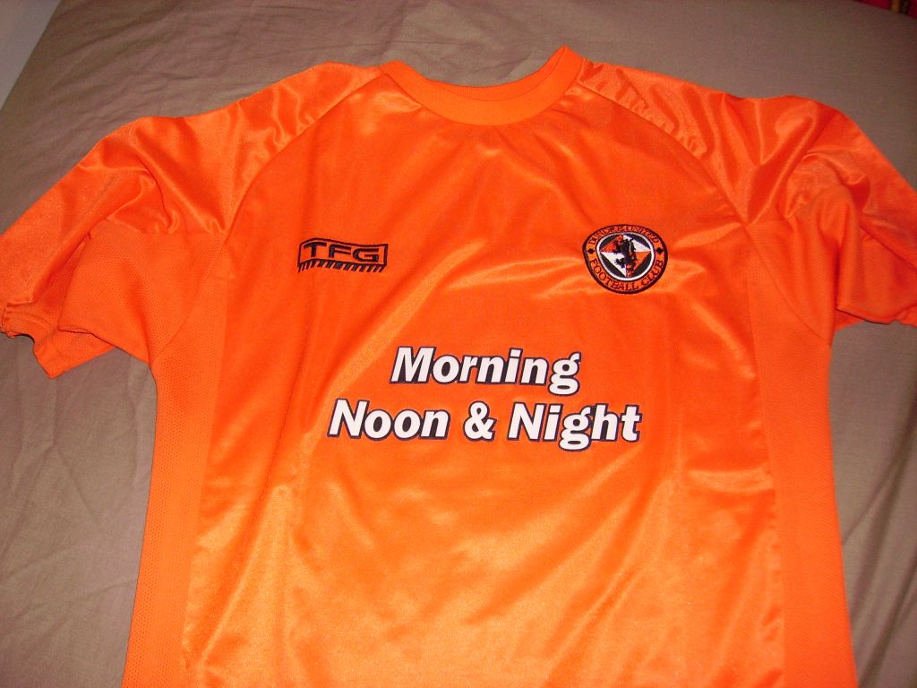 maillot dundee united domicile 2004-2005 rétro