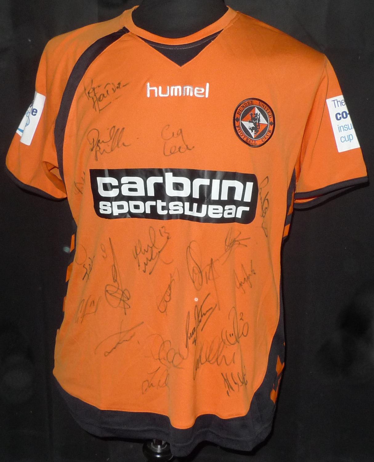 maillot dundee united domicile 2008-2009 rétro