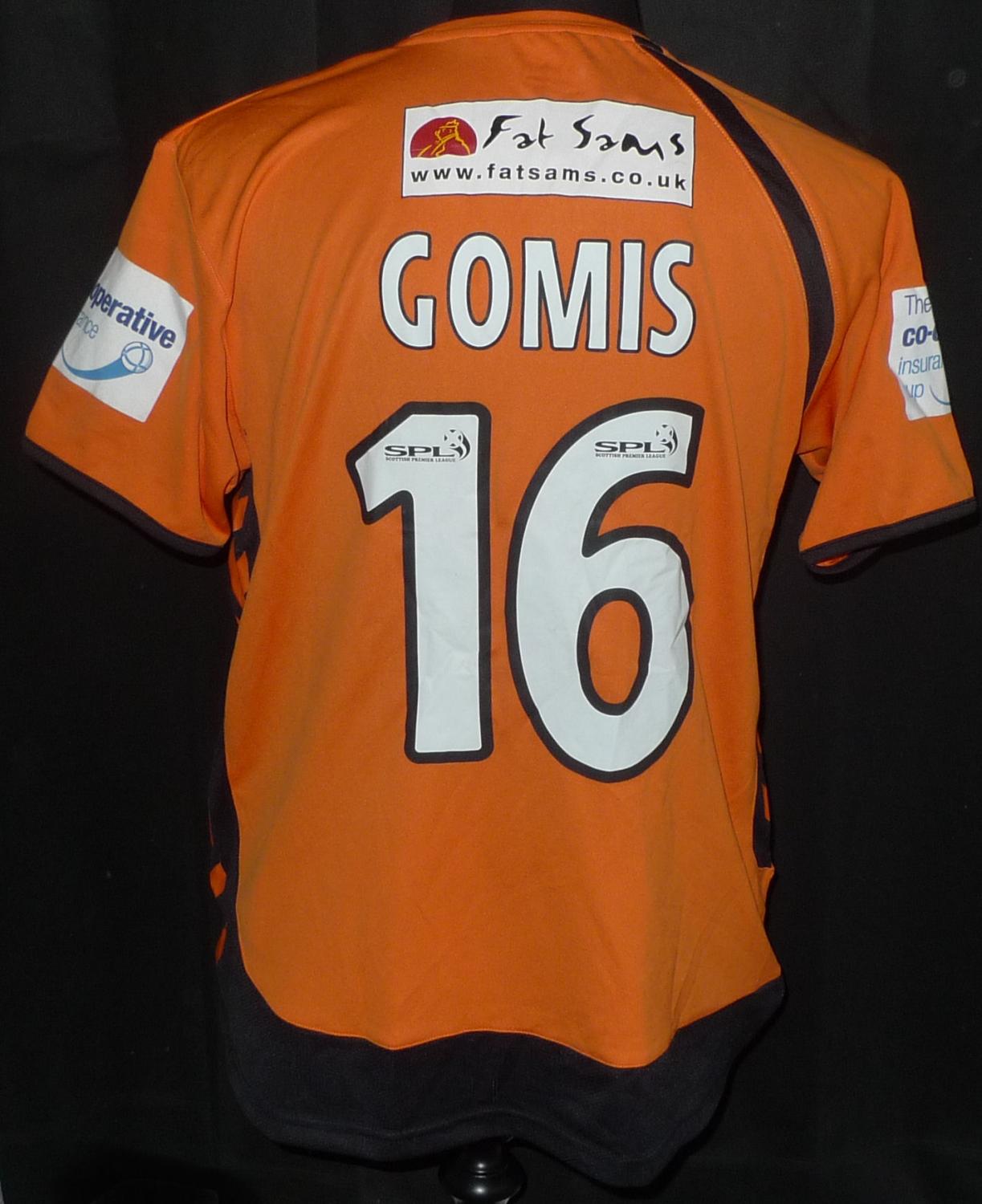 maillot dundee united domicile 2008-2009 rétro