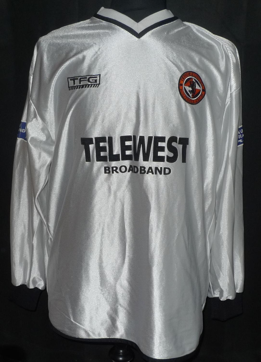 maillot dundee united exterieur 2002-2003 pas cher