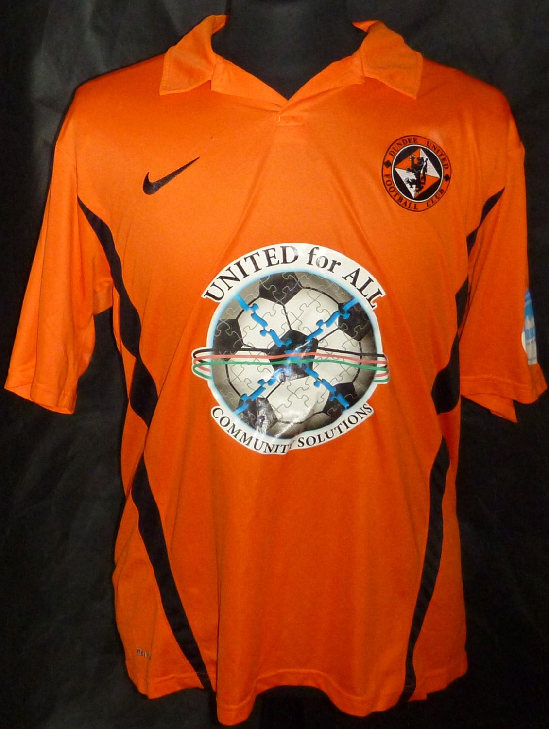 maillot dundee united particulier 2010-2011 pas cher