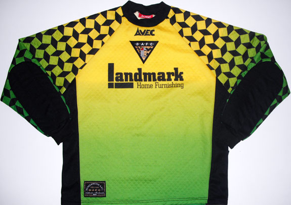 maillot dunfermline athletic gardien 1997-1999 rétro