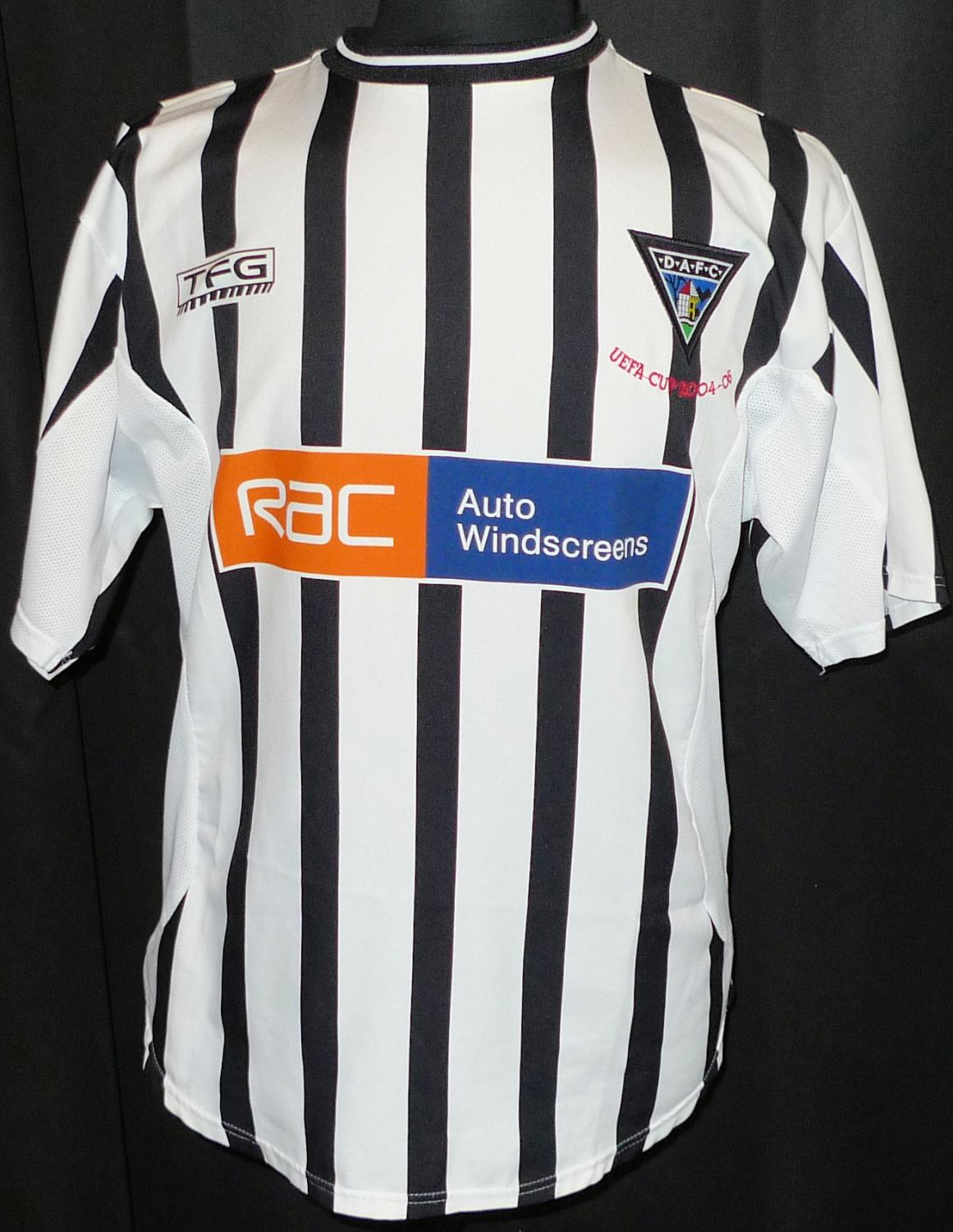 maillot dunfermline athletic particulier 2004-2005 rétro