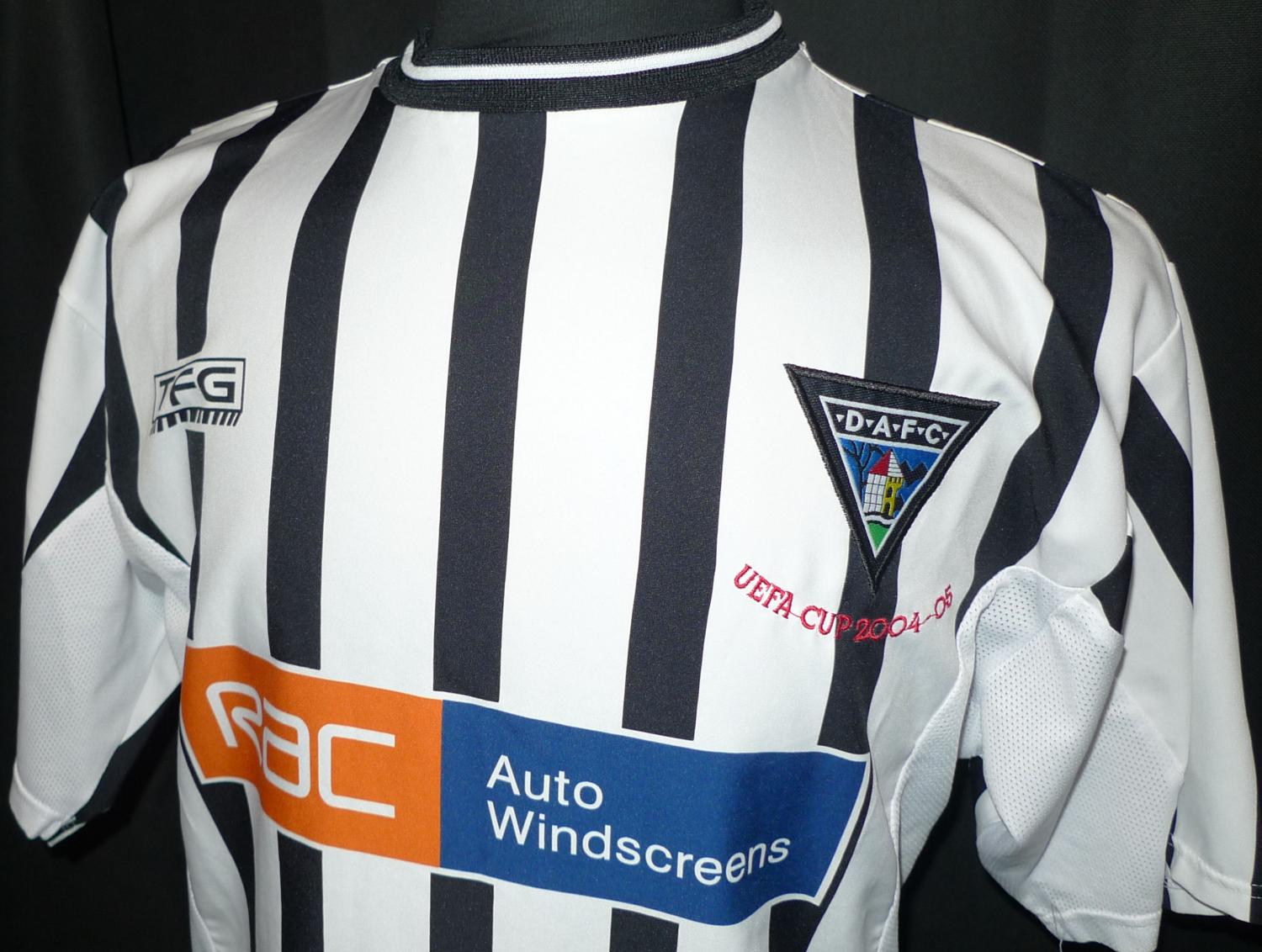 maillot dunfermline athletic particulier 2004-2005 rétro