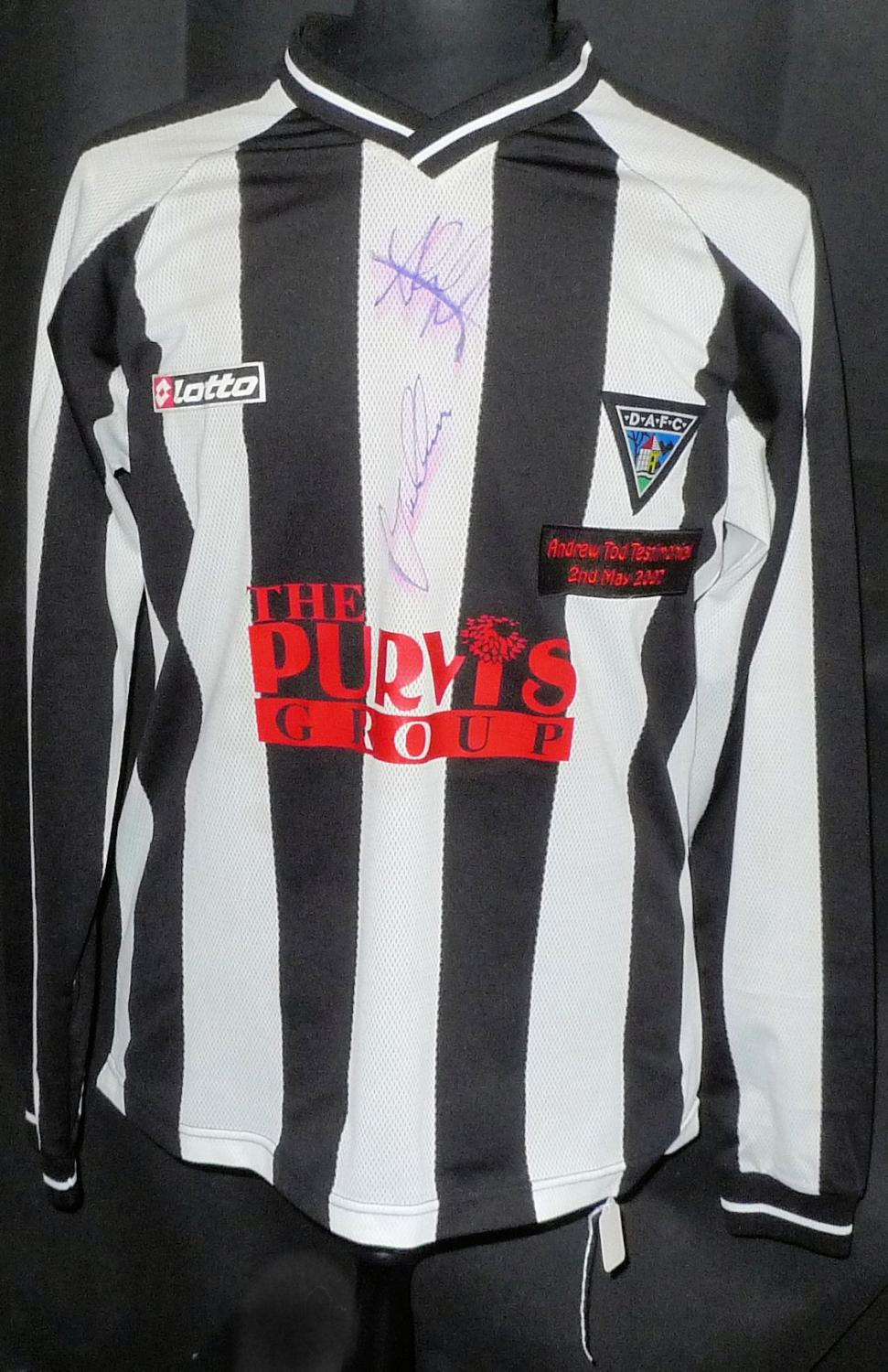 maillot dunfermline athletic particulier 2007 rétro