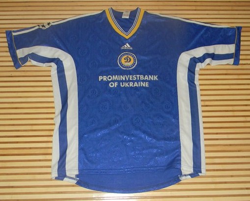 maillot dynamo kiev exterieur 1998-1999 pas cher