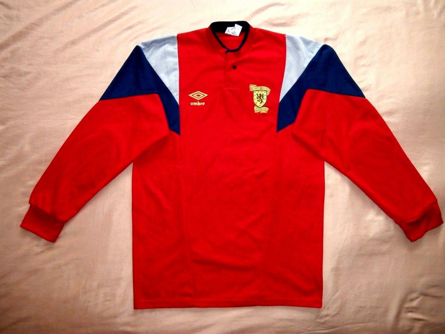 maillot écosse gardien 1988-1990 rétro