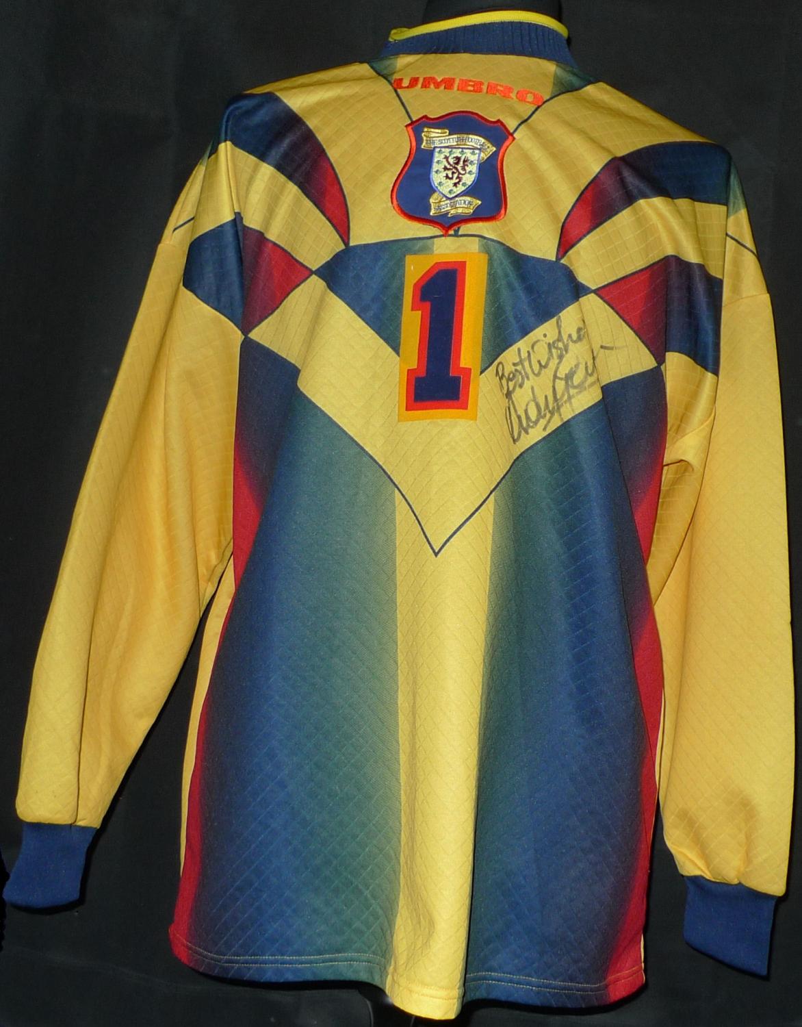 maillot écosse gardien 1997-1998 rétro