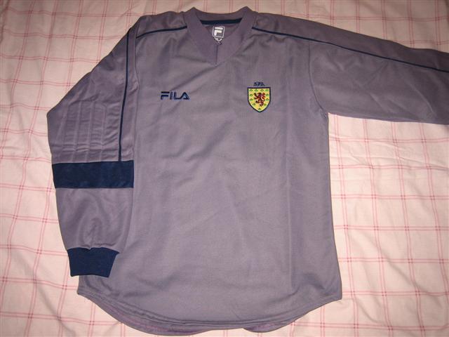 maillot écosse gardien 2000-2002 rétro