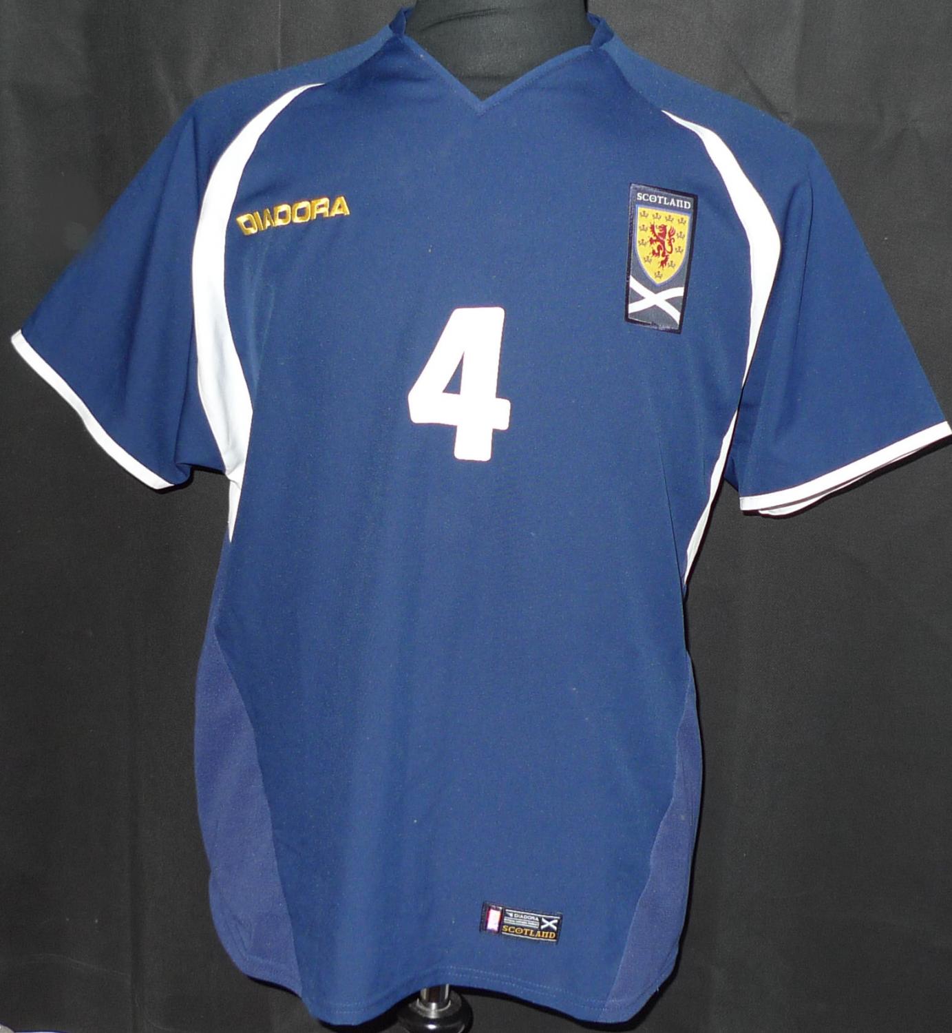 maillot écosse réplique 2003-2005 pas cher