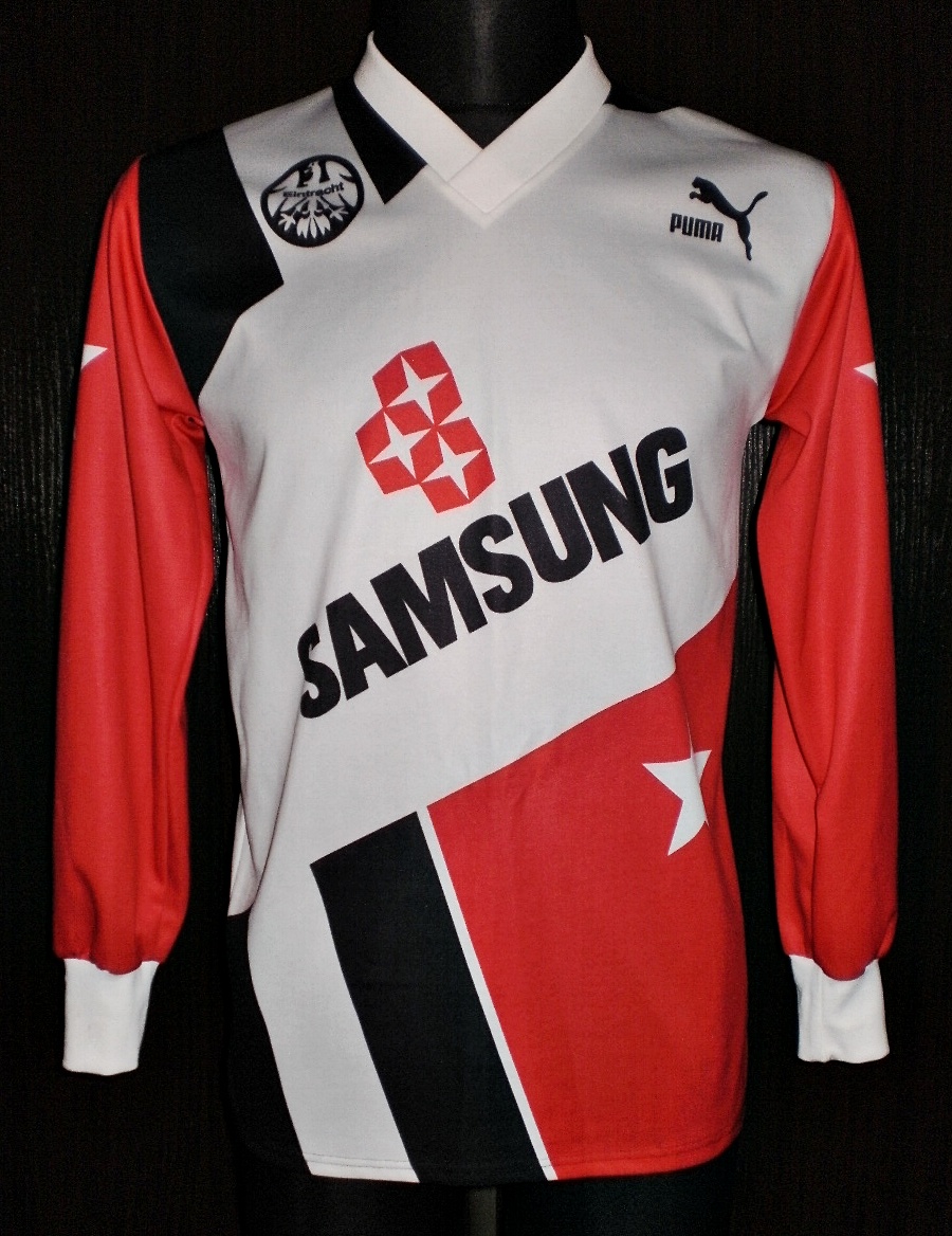 maillot eintracht francfort domicile 1992-1993 rétro