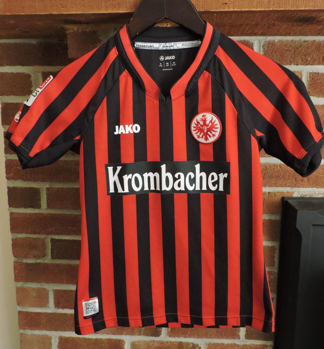 maillot eintracht francfort domicile 2012-2013 rétro