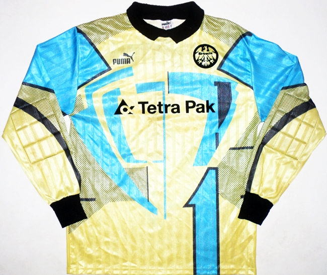 maillot eintracht francfort gardien 1994-1995 rétro