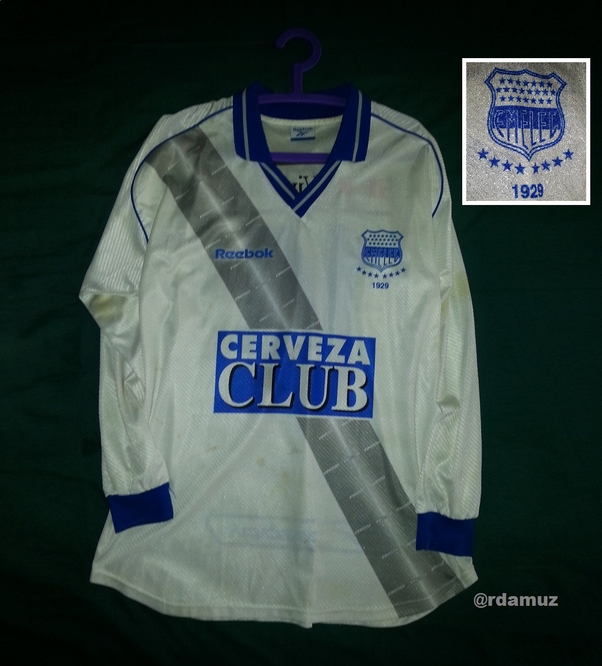 maillot emelec exterieur 2001 rétro