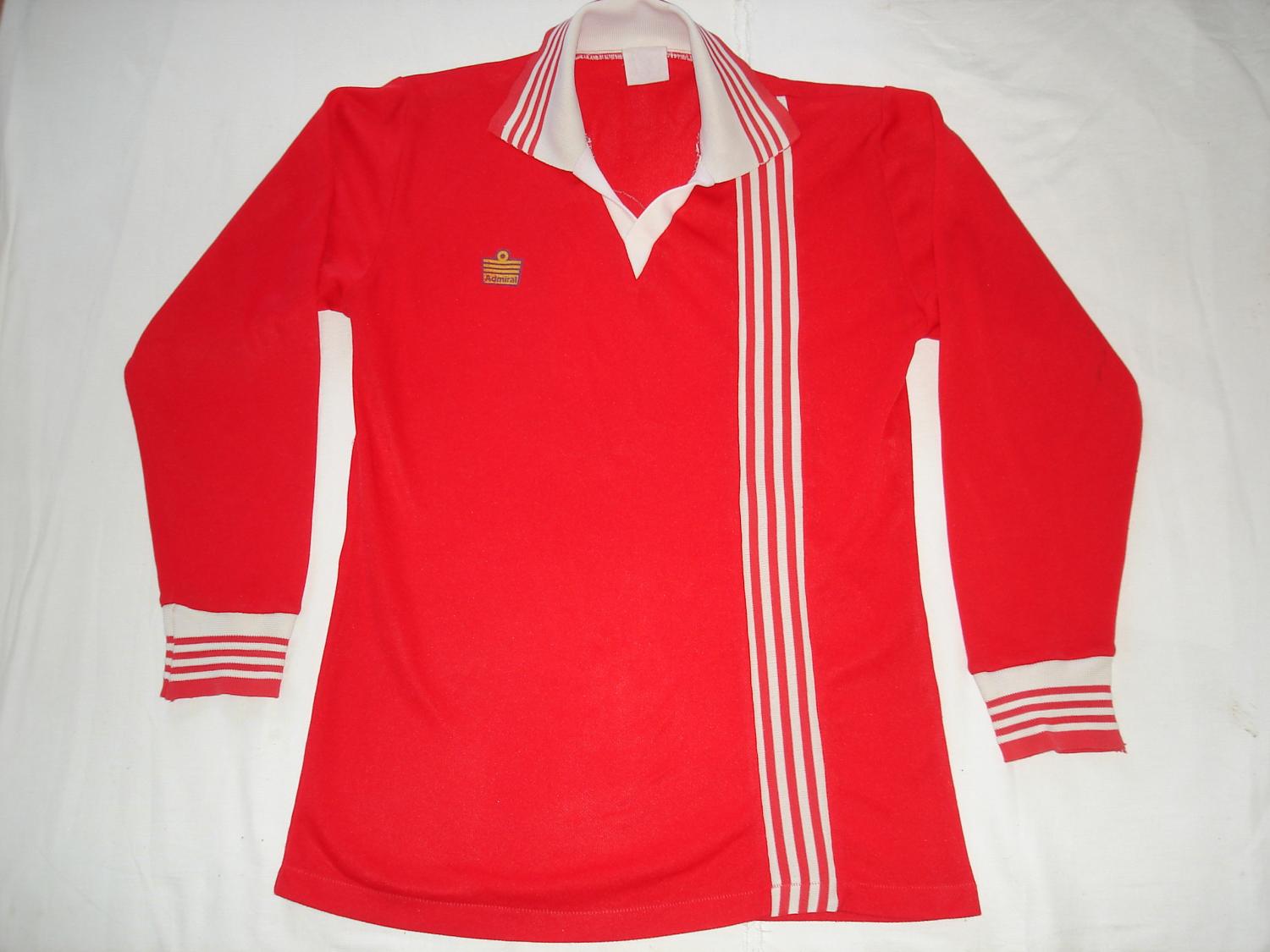 maillot équipe de aberdeen fc domicile 1976-1977 rétro