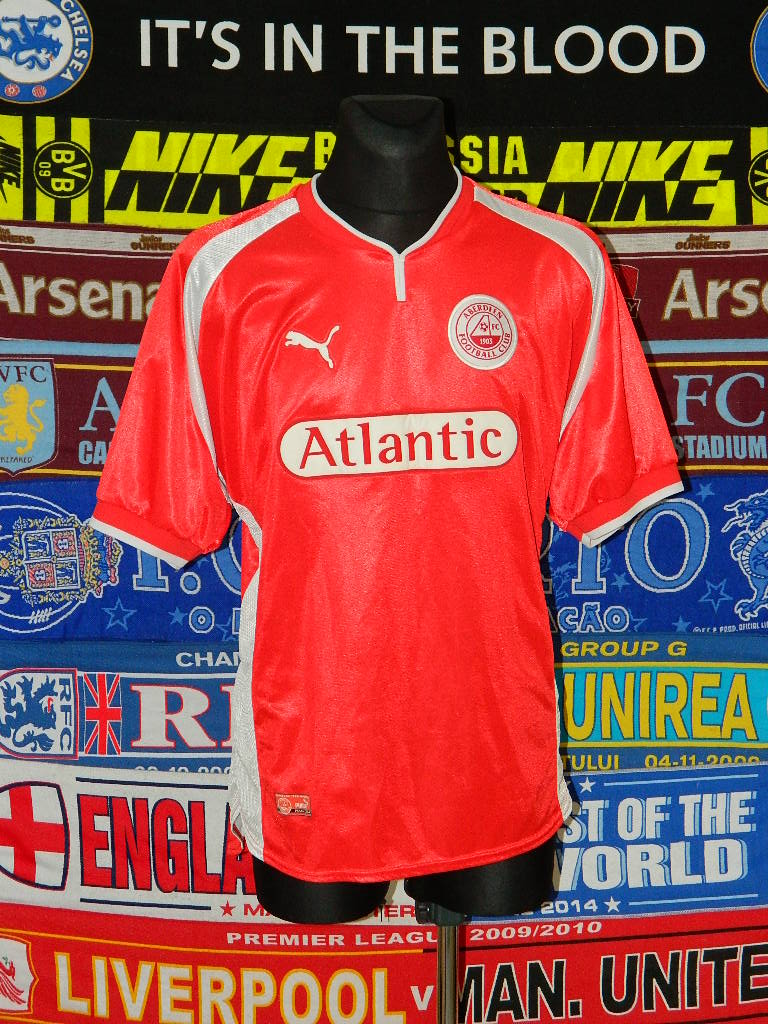 maillot équipe de aberdeen fc domicile 2000-2001 pas cher