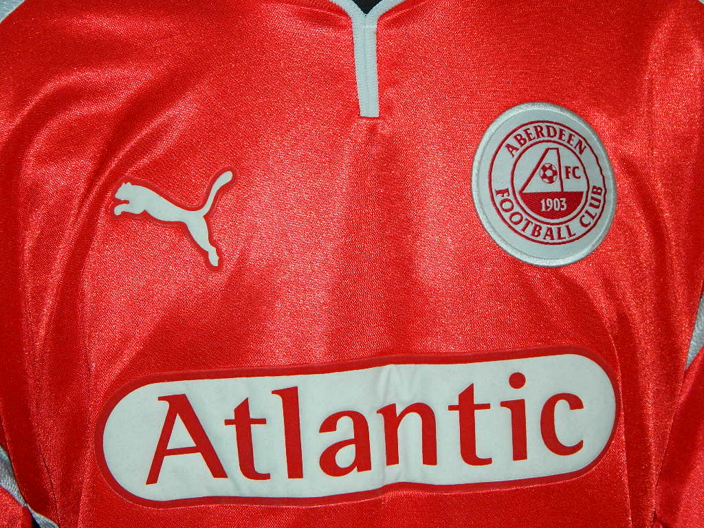 maillot équipe de aberdeen fc domicile 2000-2001 pas cher