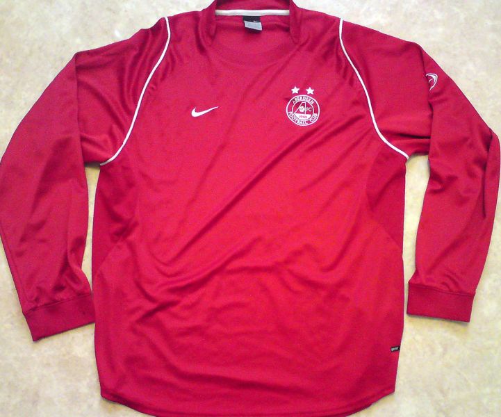 maillot équipe de aberdeen fc domicile 2005-2006 pas cher