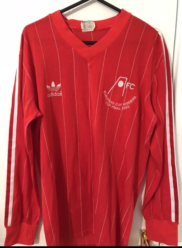 maillot équipe de aberdeen fc réplique 1983 rétro