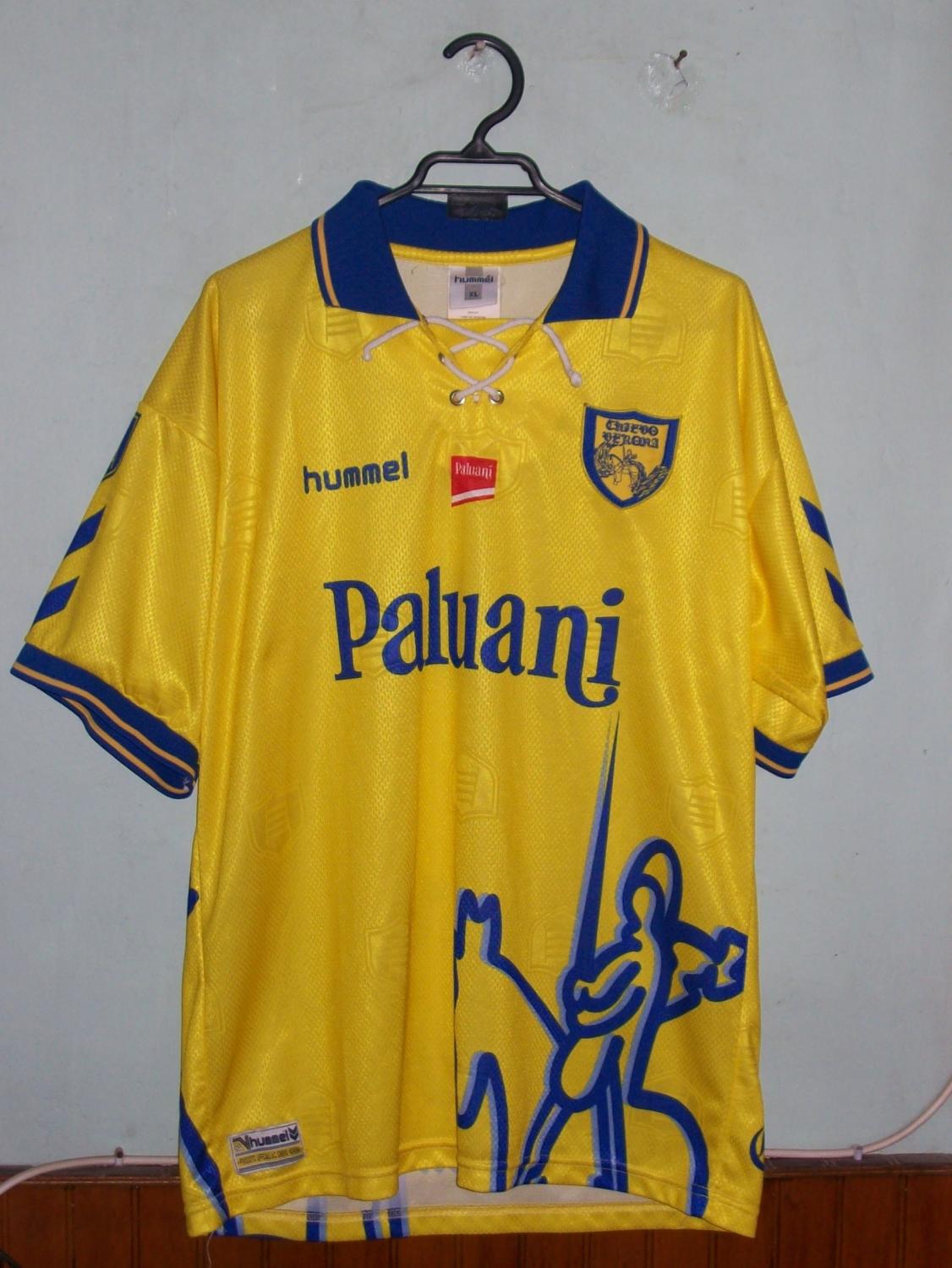 maillot équipe de ac chievoverona domicile 2000-2001 rétro